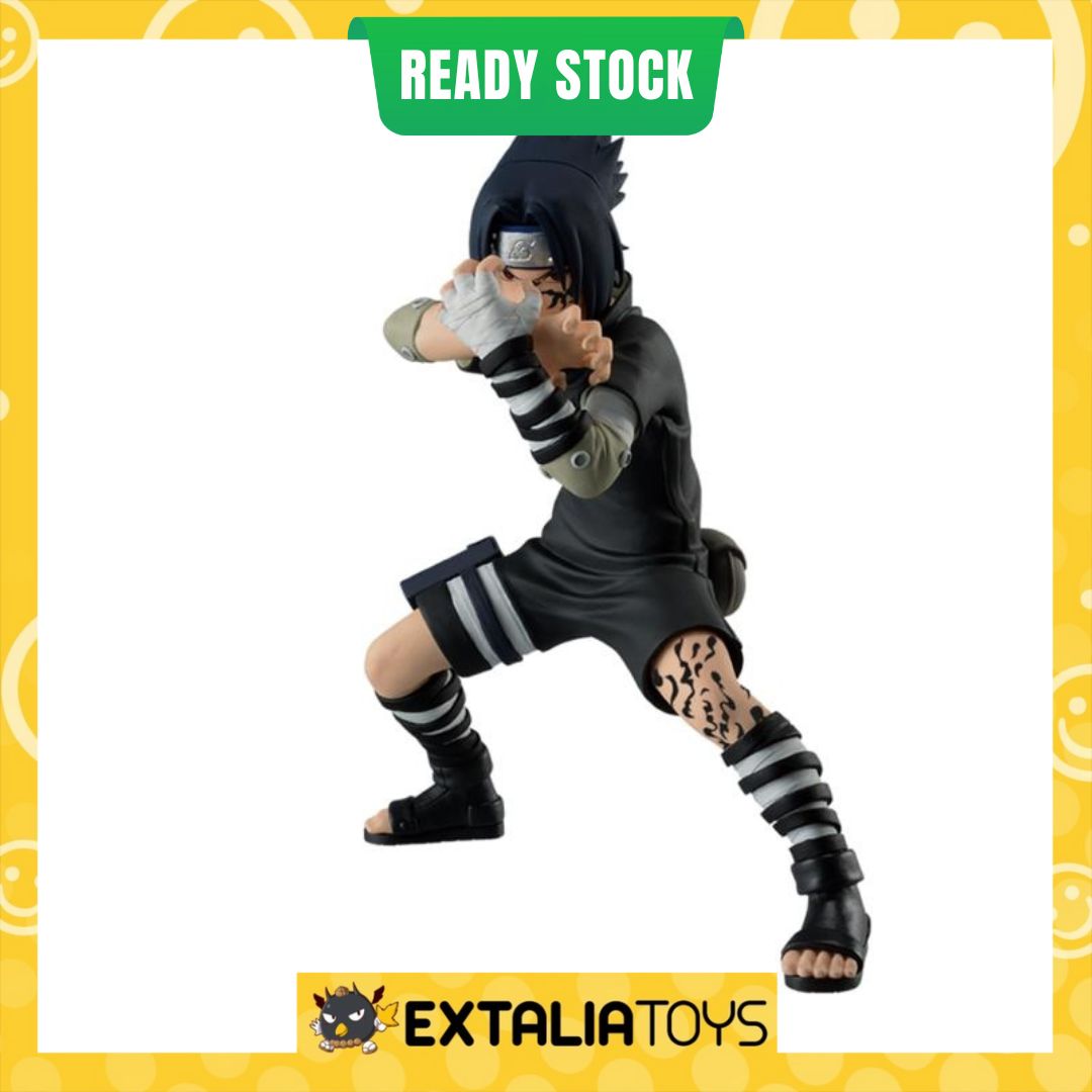 BANPRESTO VIBRATION STARS FIGURE SASUKE UCHIHA - NARUTO BANPRESTO VIBRATION STARS FIGURE SASUKE UCHIHA - NARUTO
